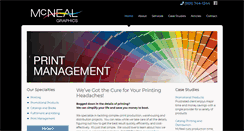 Desktop Screenshot of mcnealgraphics.com